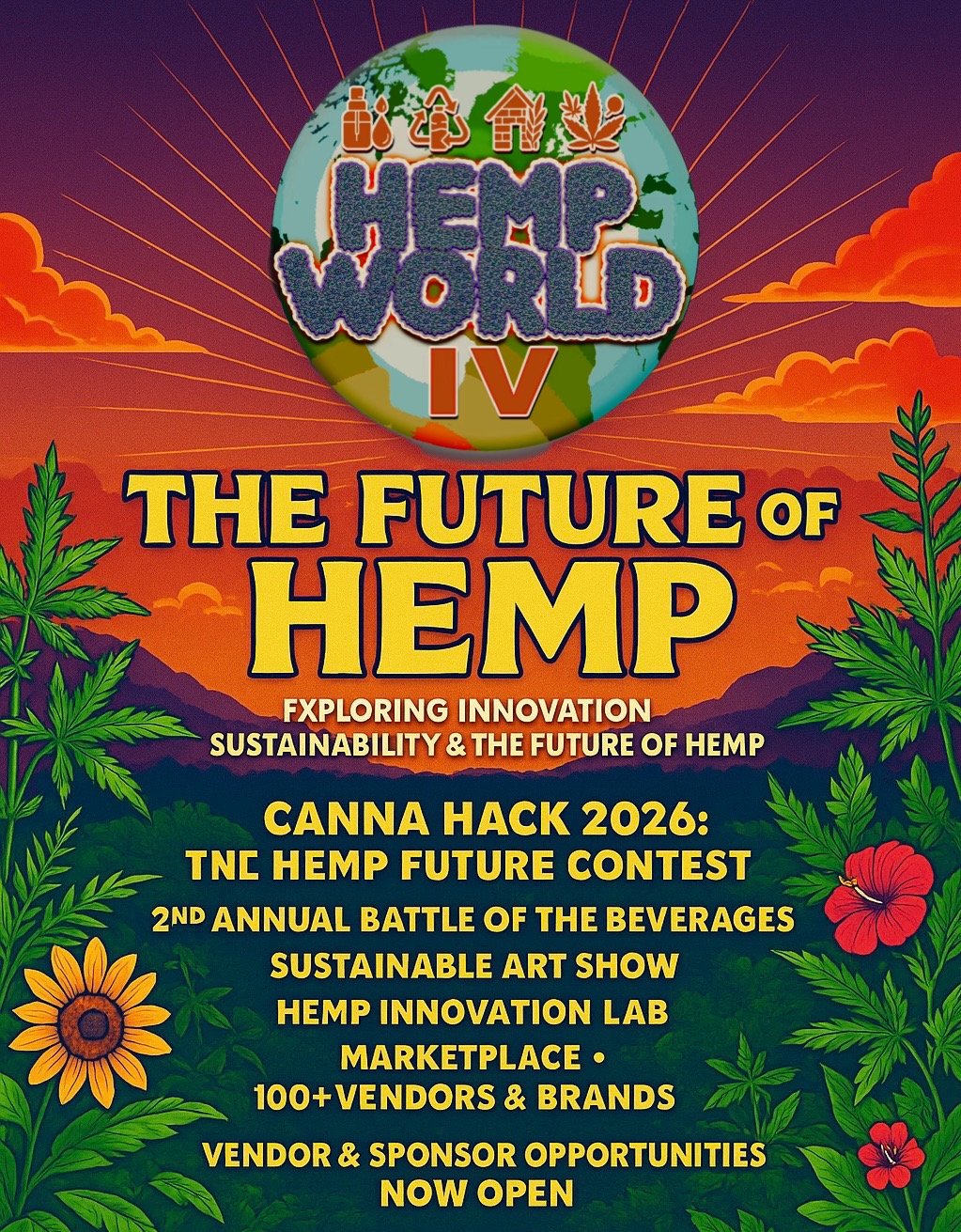 PINK PLANES PRESENTS HEMP WORLD 4 THE FUTURE OF HEMP IN ATLANTA GEORGIA - SATURDAY FEBRUARY 21ST, 2026 - Hemp World IV